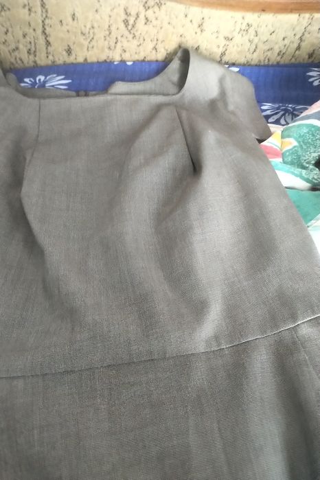 Piekna szara elegancka sukienka polecam rozmar 44