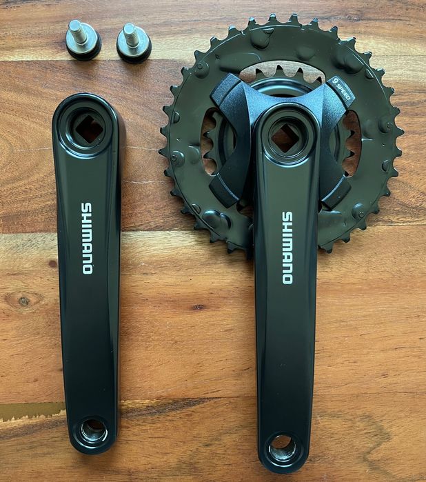 Mechanizm korbowy 2x9 Shimano Altus FC-MT101 - do wyboru 170 lub 175