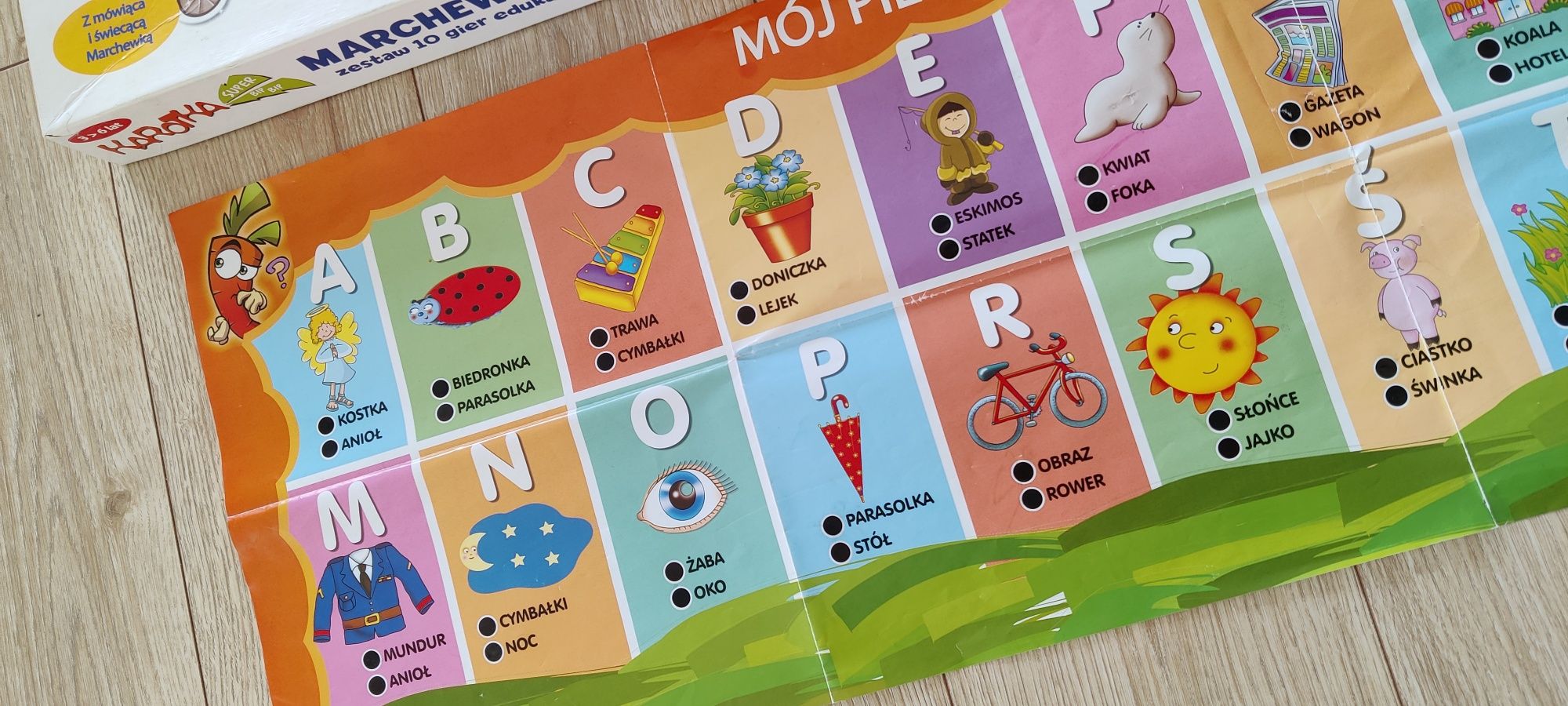 Karotka Marcheweczka gra edukacyjna Lisciani