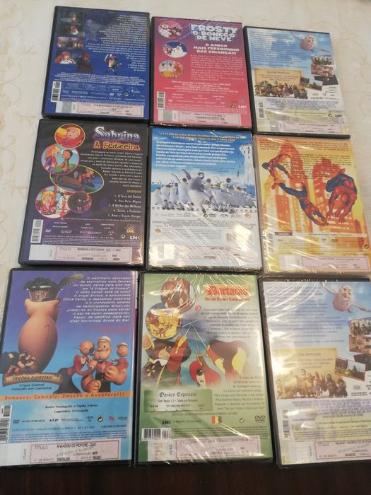 Conjunto de CD filmes infantis