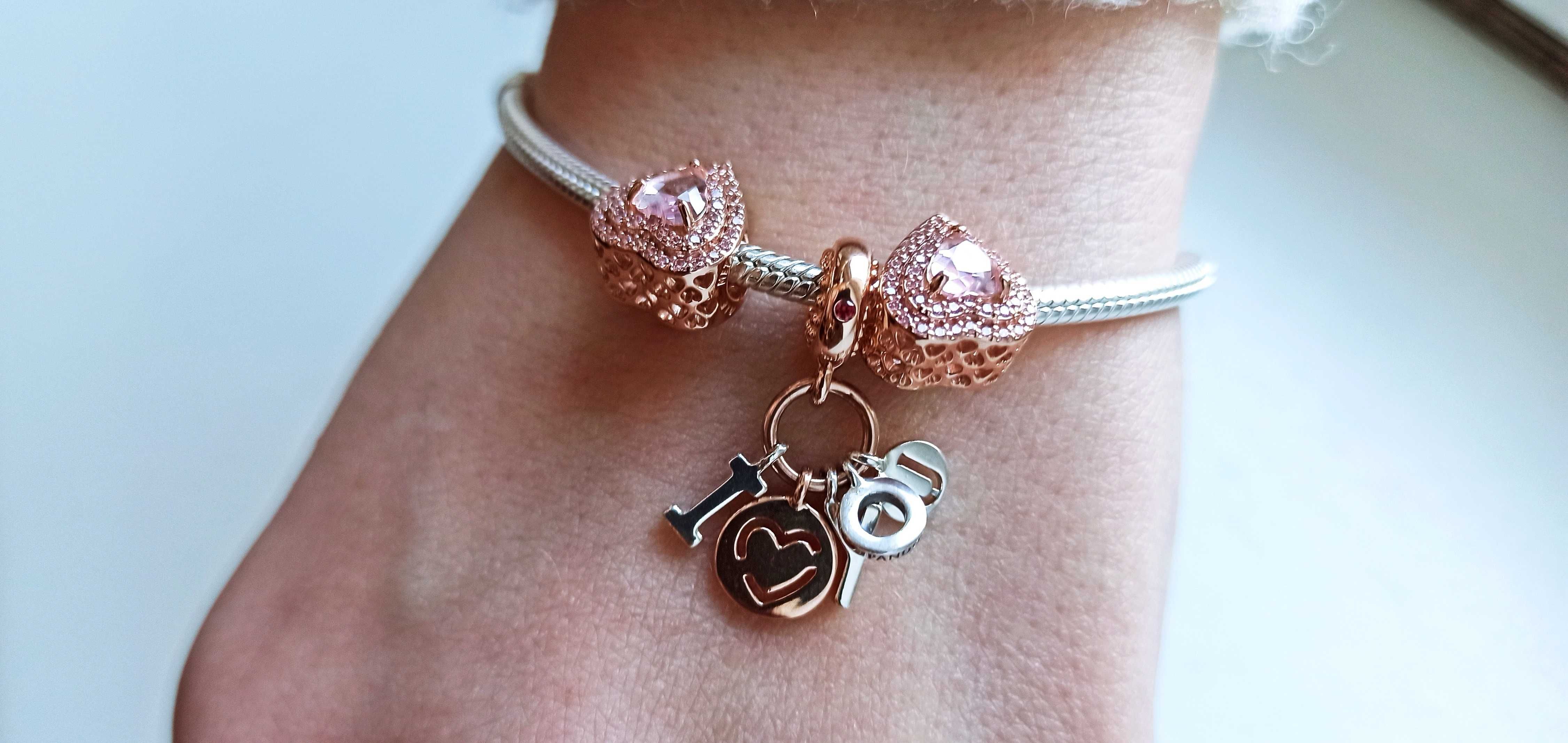 Bransoletka Pandora NOWA ALE S925 charms zawieszka kulka koralik beads