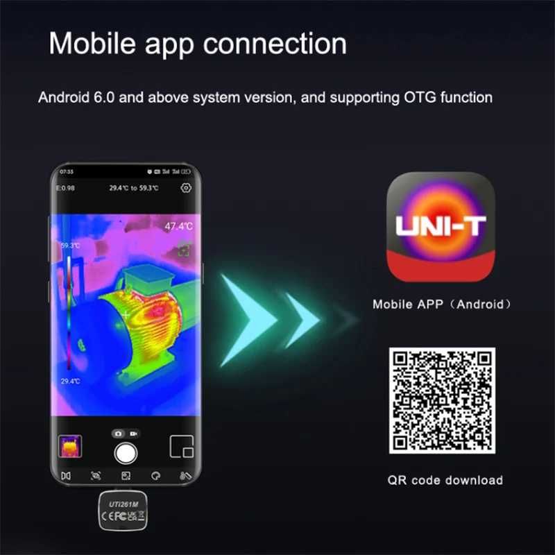 Тепловізор UNI-T UTi261M (Android)