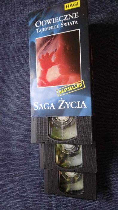 Saga Życia Odwieczne Tajemnice Świata kaseta VHS