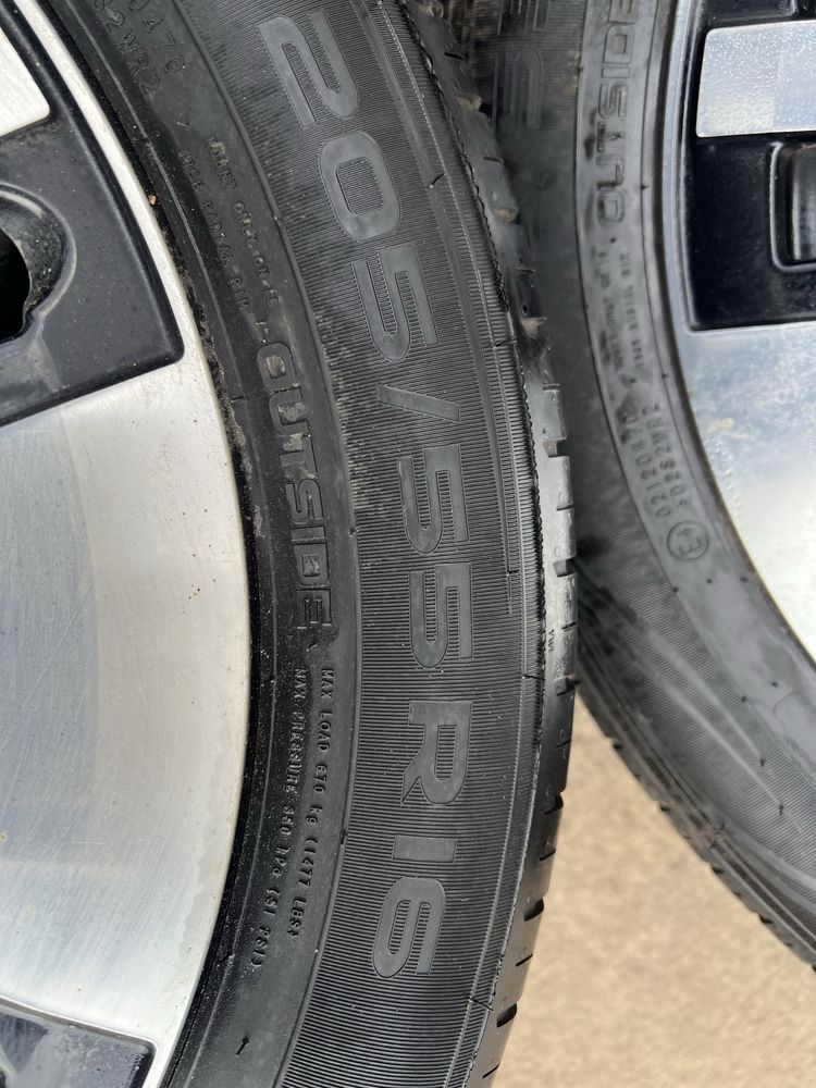 Диски колеса + резина 5/112 r16 vw golf E-Golf резина 205/55/16 NOKIAN