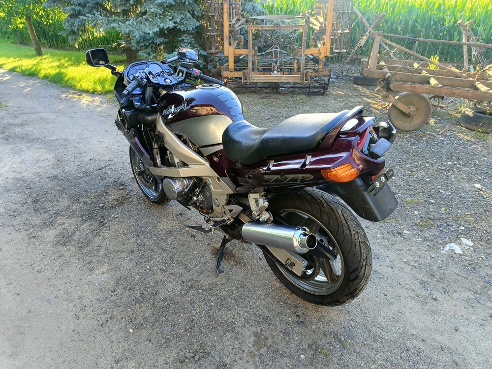 Kawasaki zzr 600, tylko 23 tys km. przebiegu