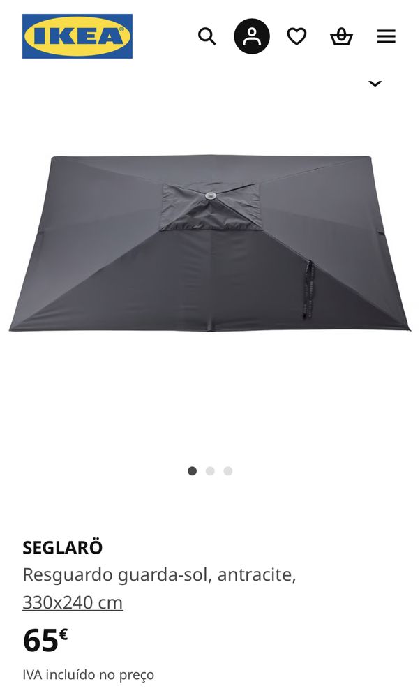 Resguardo de guarda-sol Seglaro IKEA