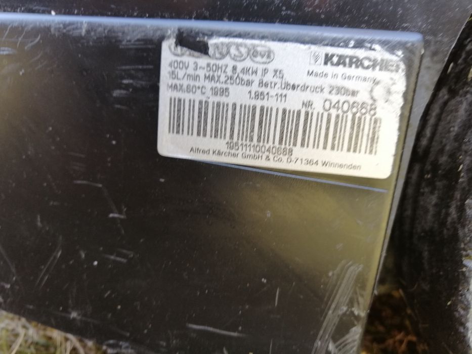 Myjka wysokociśnieniowa KARCHER HD 1090 zimnowodna