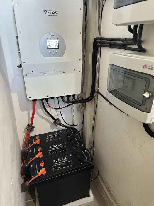 Продаж та монтаж гібридних інверторів. Системи резервного живлення