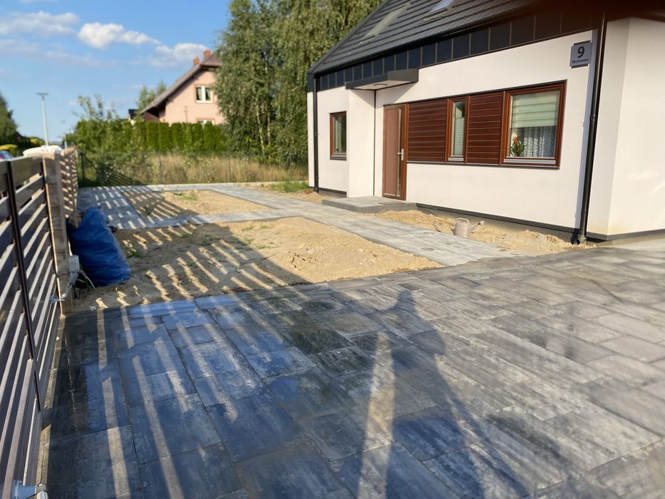 Układanie kostki brukowe, elewacje oraz płoty systemowe