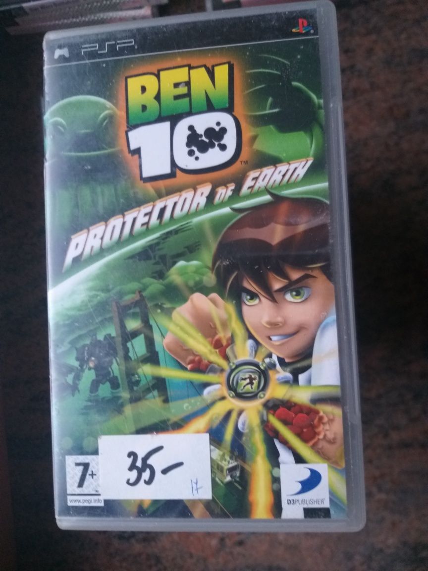 Gra Ben 10 Protector of Earth PSP Play Station Portable psp pudełkowa