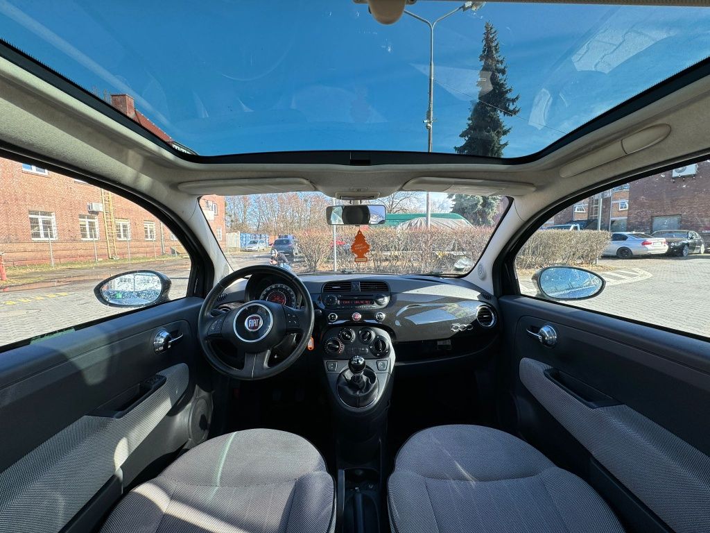 Fiat 500/1.2b// klima// elektryka//panorama//opłaty na ROK// 2013 r.