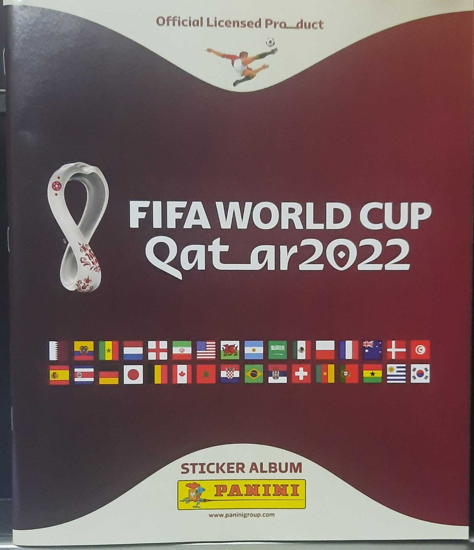 Caderneta cromos Mundial 2022
