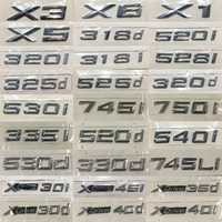 Эмблемы надписи багажника BMW X5 X3 5серия, 3серия, 7серия