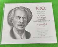 Duży folder PWPW do banknotu kolekcjonerskiego 19 zł