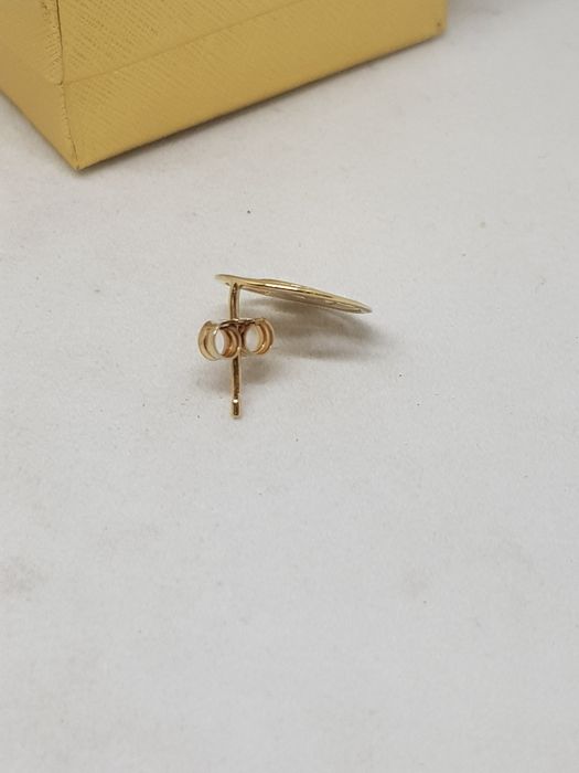 Złote kolczyki na sztyft złoto 585