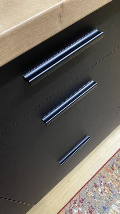 Uchwyty meblowe czarny loft 13 szt