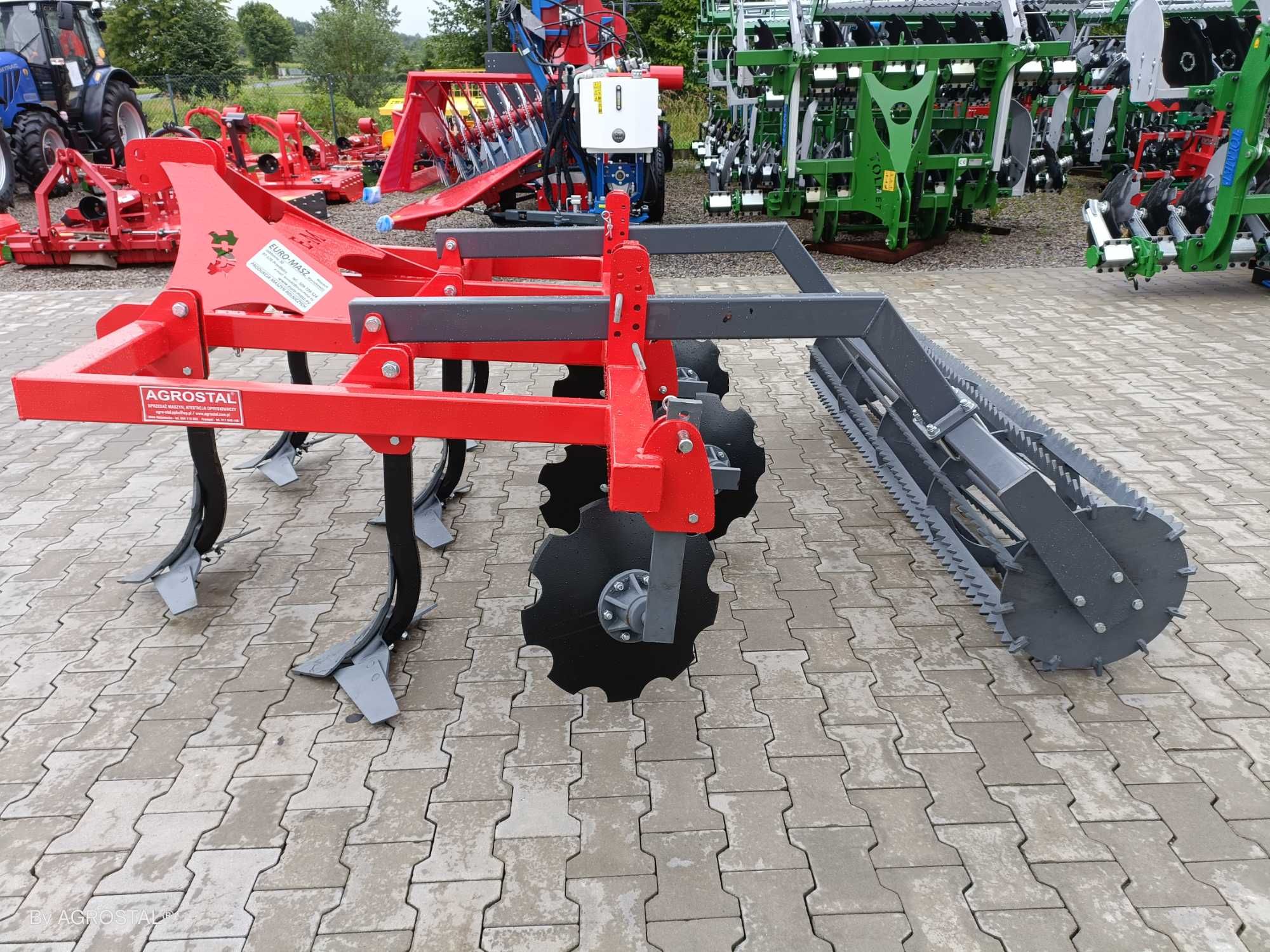 Agregat ścierniskowy podorywkowy Euro-Masz zab. śrubowe promo AGROSTAL