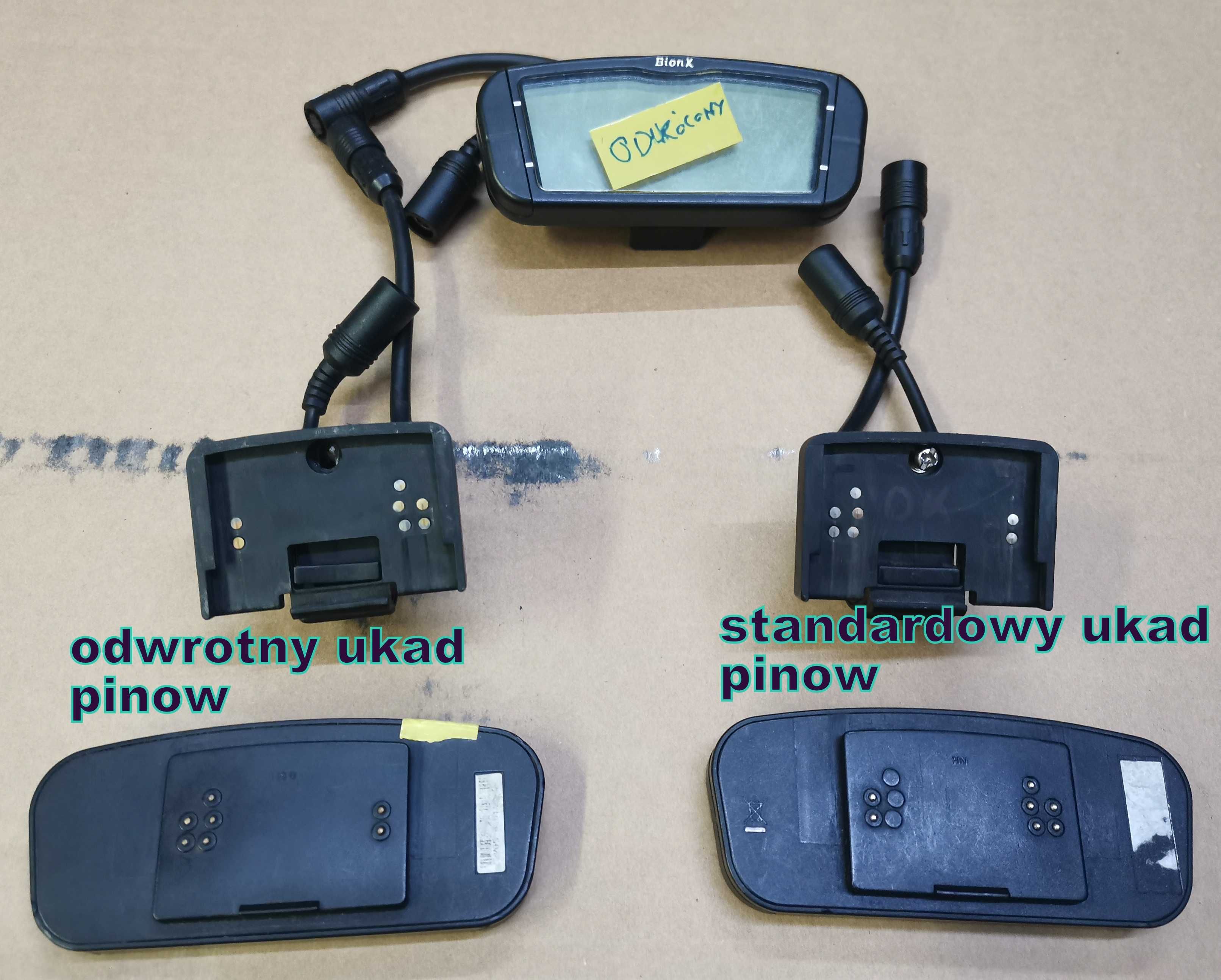 display wyświetlacz g2 odwrotny układ pinów
