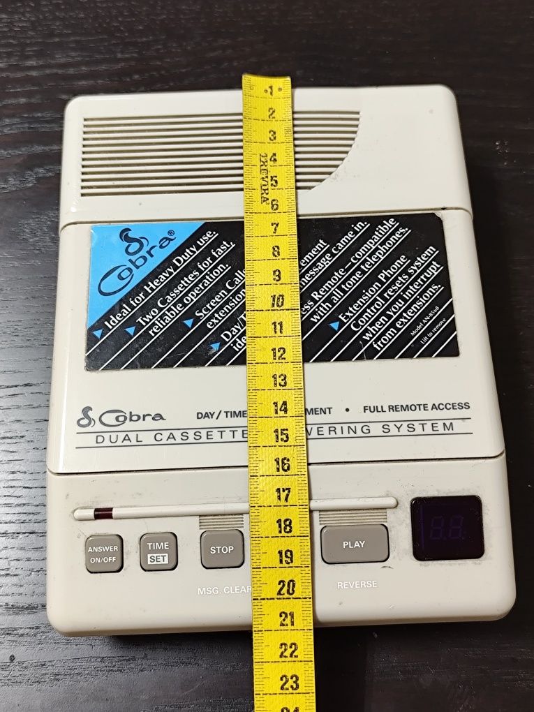 Dual Cassete Answering System - Cobra (Vintage)