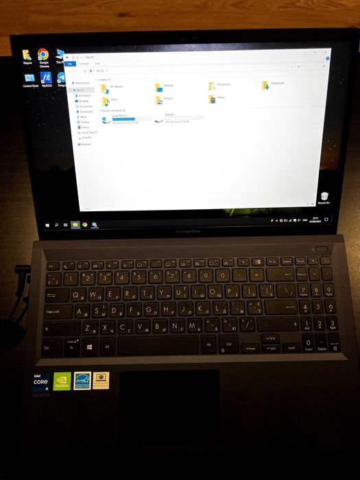 Ноутбук Asus ExpertBook 15.6, SSD 512GB, 16GB RAM, NVIDIA MX330, i5