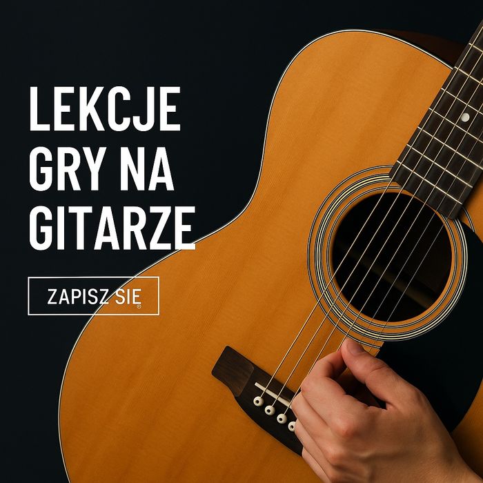 Lekcje gry na gitarze – Radom i okolice online/stacjonarnie