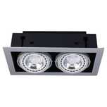 Podtynkowa LAMPA sufitowa DOWNLIGHT 9572 metalowa OPRAWA do zabudowy