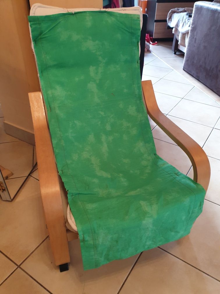 Krzesło fotel dla dzieci Ikea POÄNG