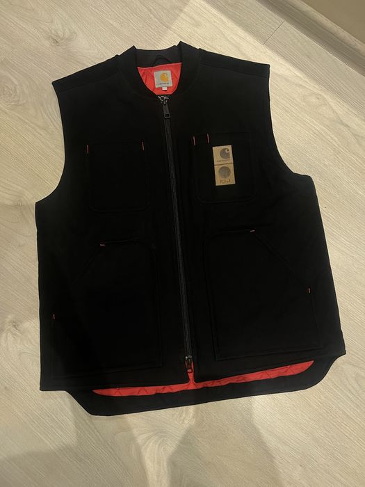 Carhartt WIP x Polar Skate Vest Size Extra Large XXL Black 2014 Rare