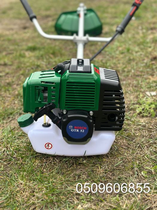 Бензокоса BOSCH GTR 52 (5.2 кВт 52 см куб) мотокоса тример + масло