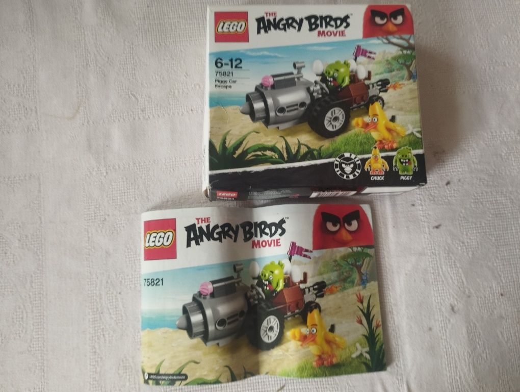 LEGO Angry birds movie ucieczka samochodem świnek numer 75821