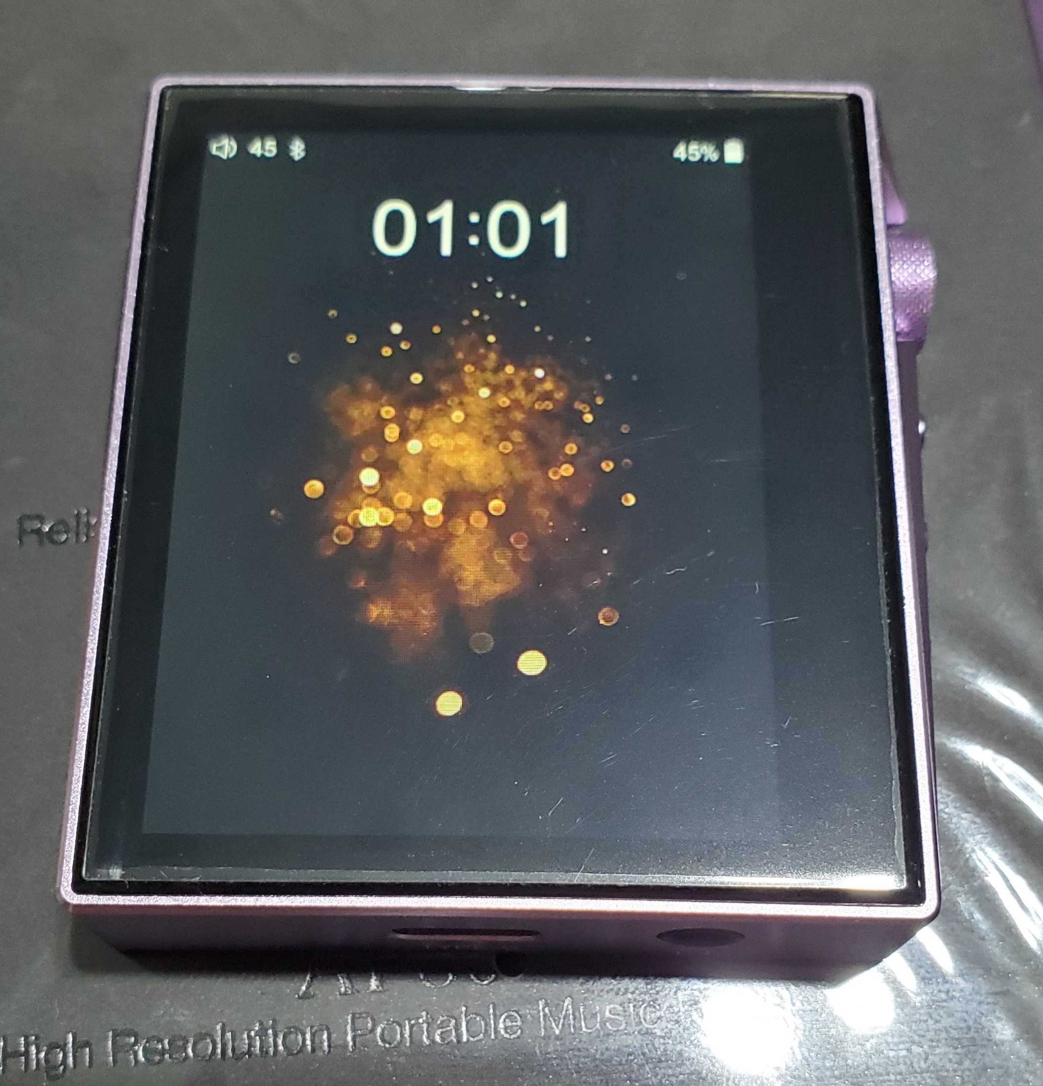 Аудиоплеер Hidizs AP80 Hi-Fi (фиолетовый)+защитные плёнки+чехол