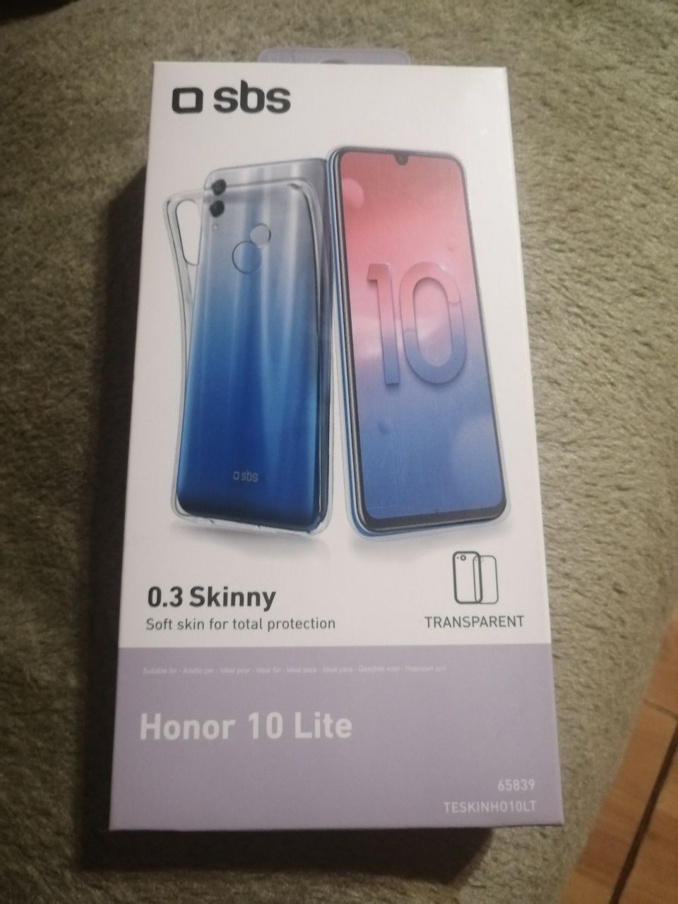 Etui sylikonowe. Plecki honor 10 Lite