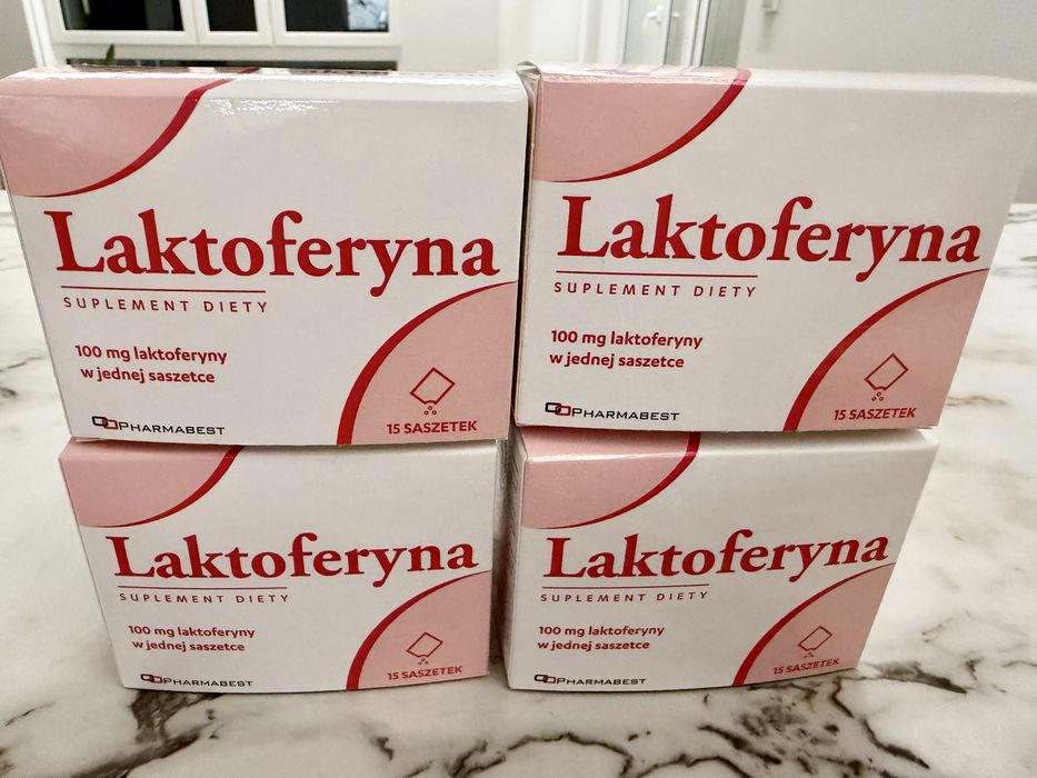 Laktoferyna suplement diety 4 nowe opakowania
