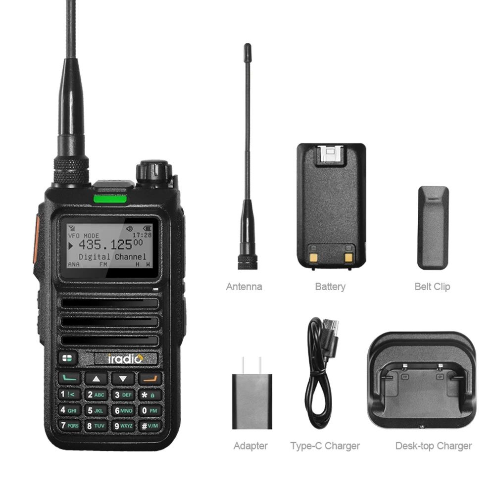 Radtel RT-4D DMR AES256 5W аналізатор спектра спектрометр analog spect