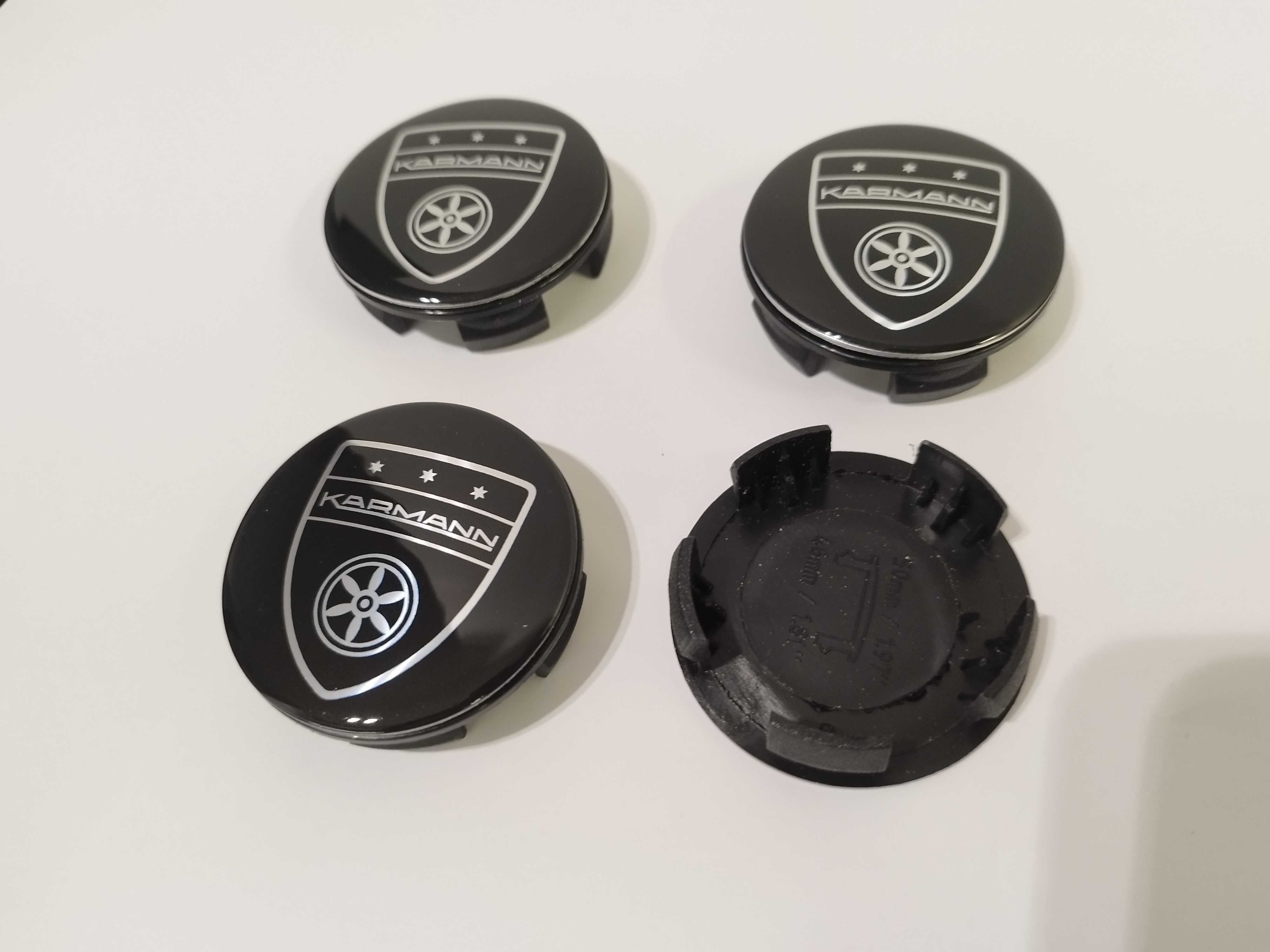 4 centros para jante, kit completo pronto a aplicar VW GT GTI GTR