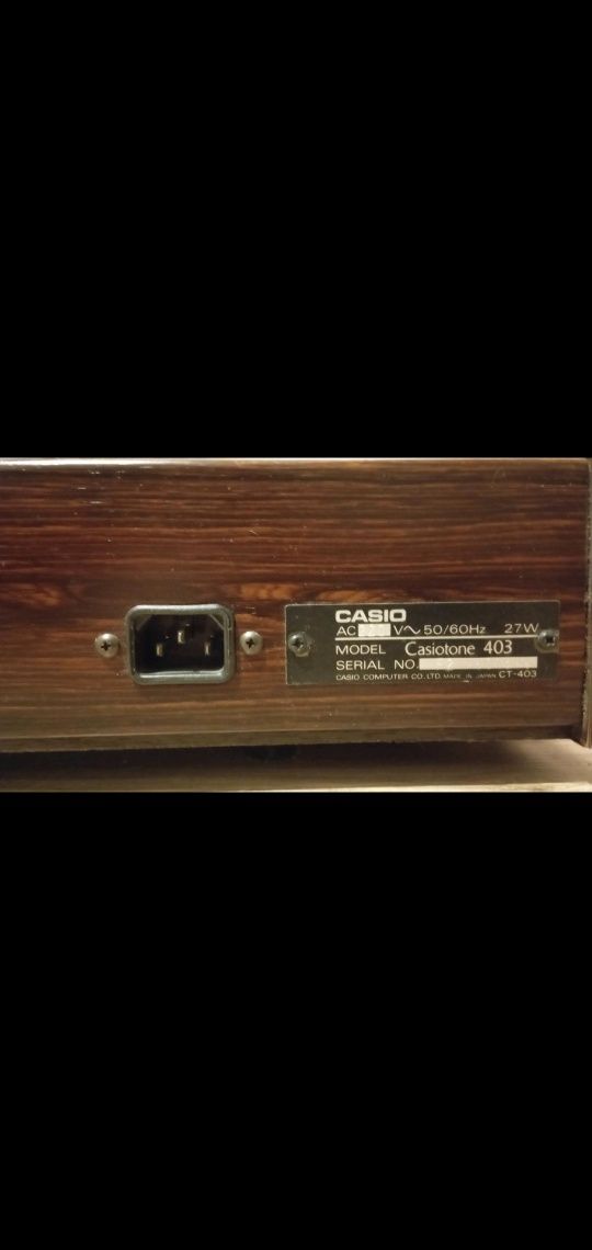 Keyboard casio ct-403 vintage