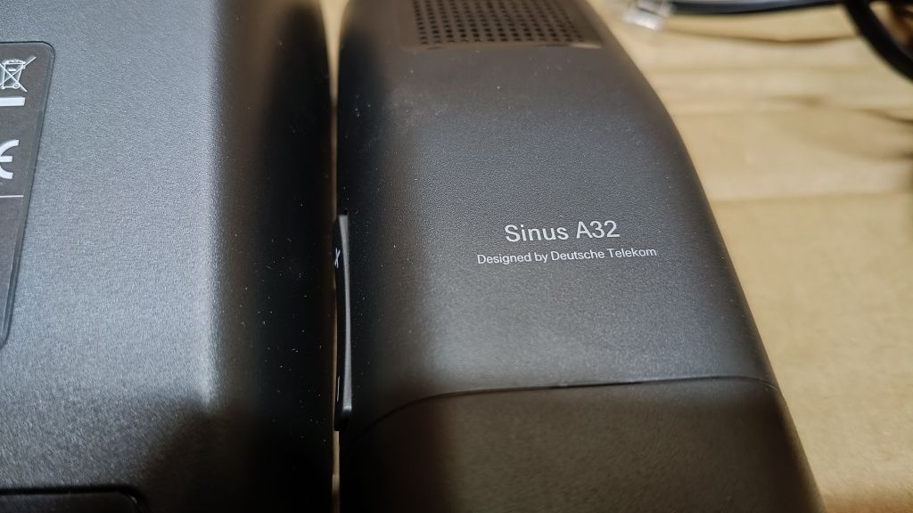 Telekom Sinus A32 z podstawą i automatyczną sekretarką hebanowy
