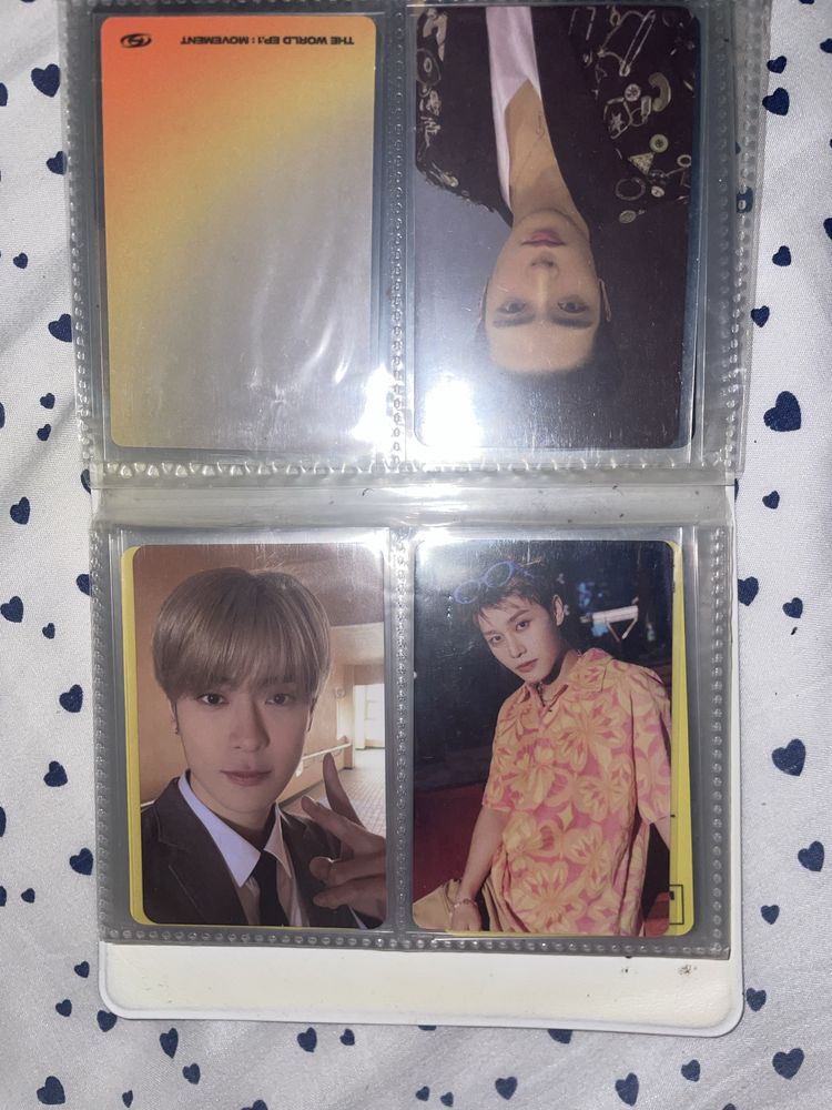 продам карти ateez, nct, bts та біндер.