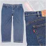 LEVIS 505 | Piękne Niebieskie Jeansy Klasyczna Forma | W44 L32