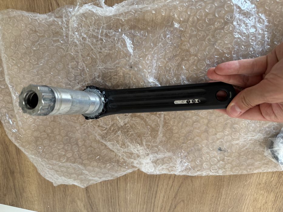 Pedaleiro Rotor 3D 175mm + Pratos 53/38 Ovais