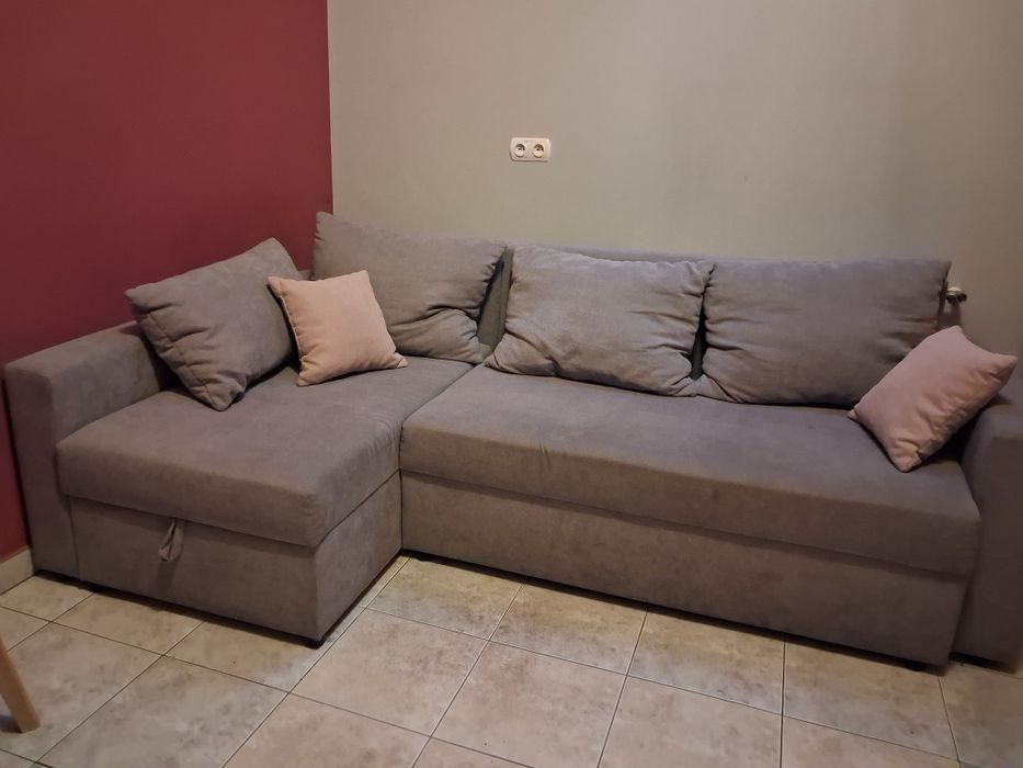 Narożnik rogówka kanapa sofa GRATIS stolik