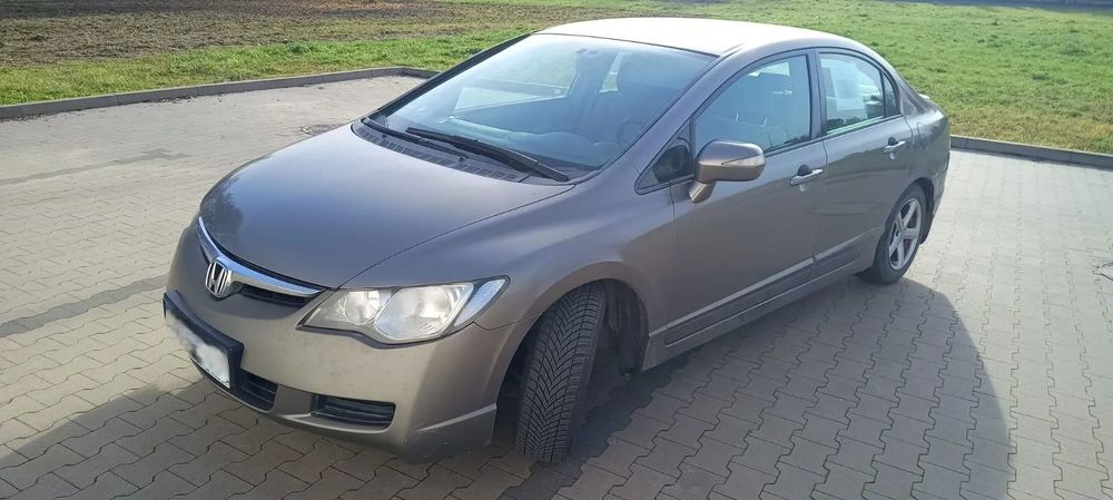 Honda Civic Honda CIVIC - wygodny, komfortowy, OC, PT, GAZ + czytaj opis!