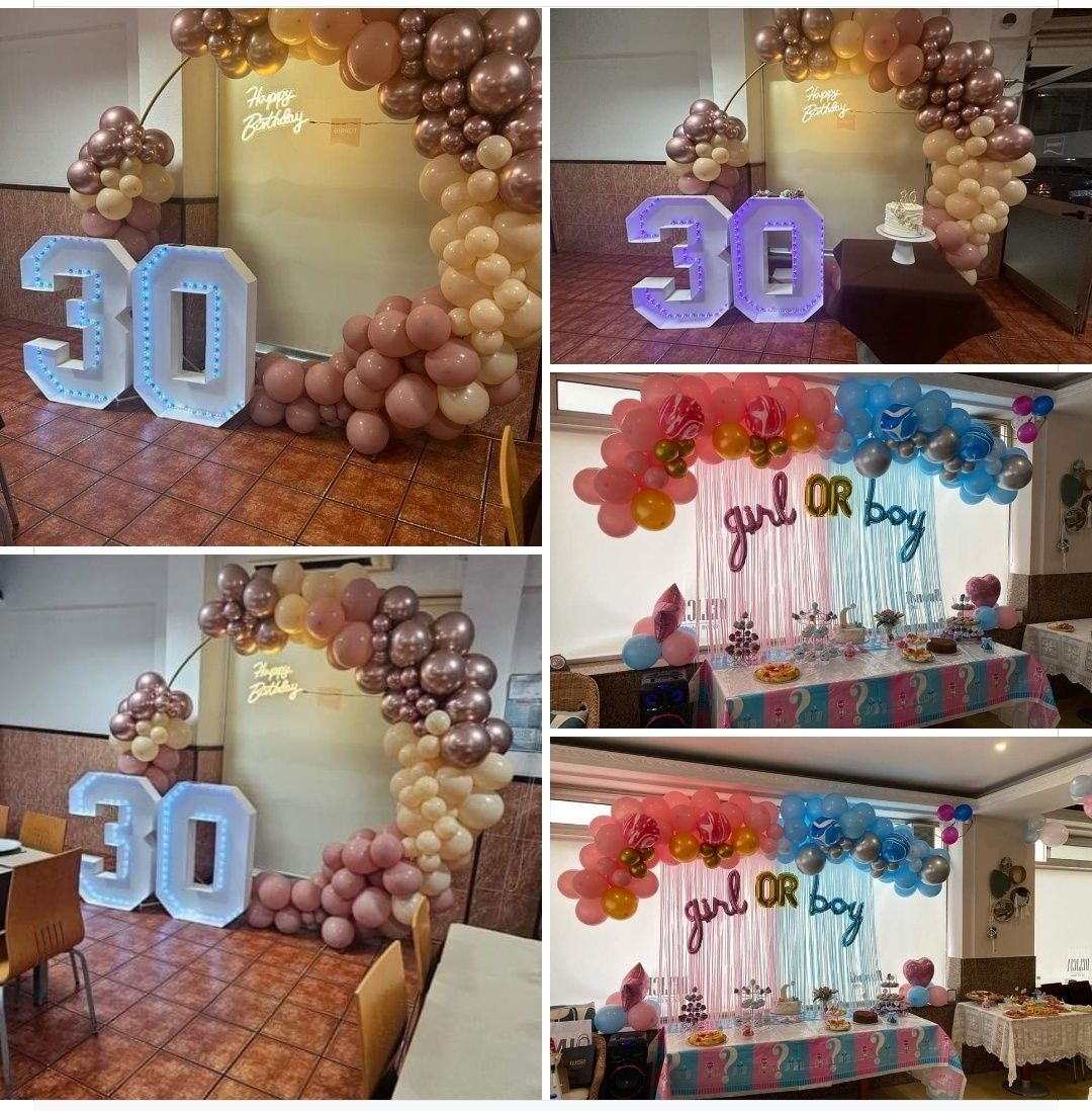 Decoração balões