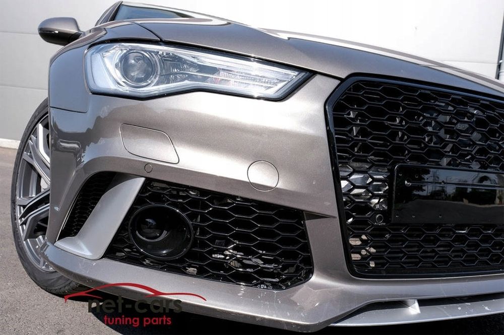 Zaślepka haka zderzak wzór RS6 AUDI A6 A7 4G