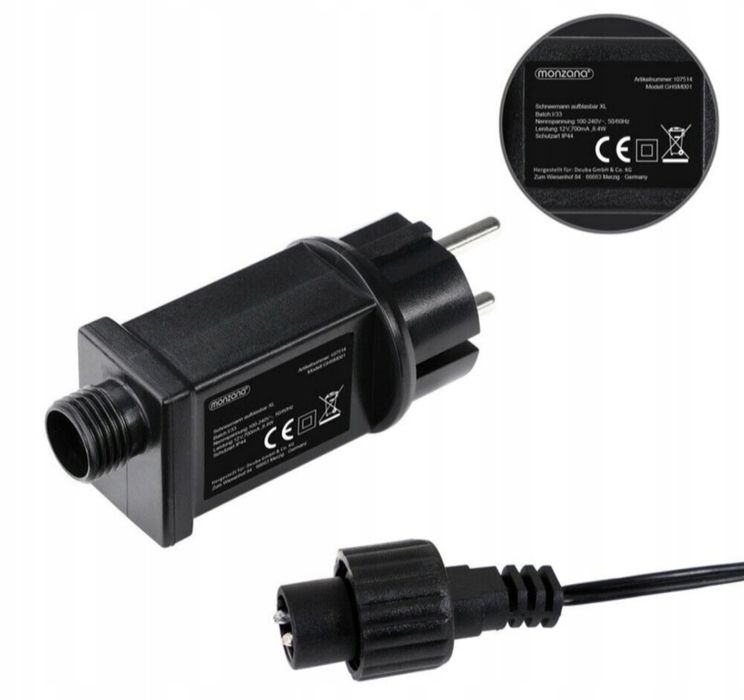 Bałwan Dmuchany LED 120cm | Piękną Ozdoba | Świecący | Hit Świąt! |