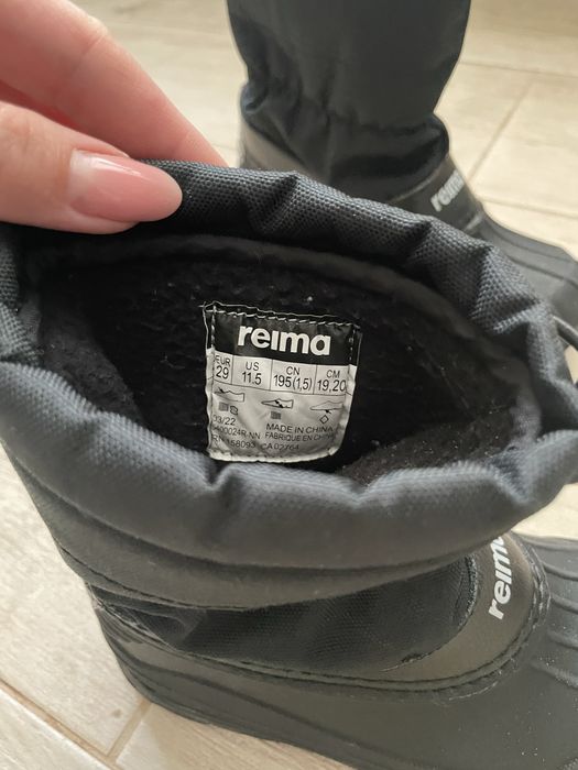 Зимове взуття Reima + H&M, 29 розмір, вигідно