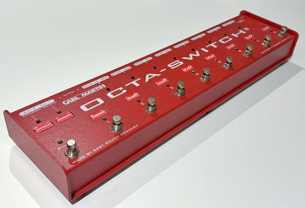 Switcher para Guitarra Carl Martin Octaswitch Mk2