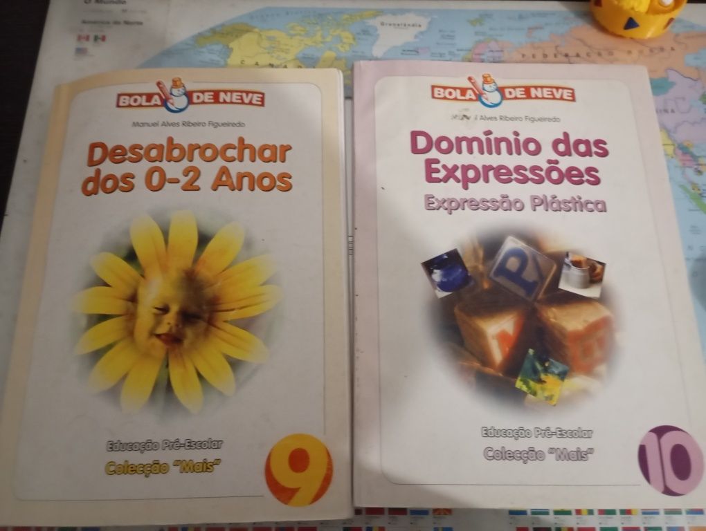 Coleção de livros teóricos Creche
