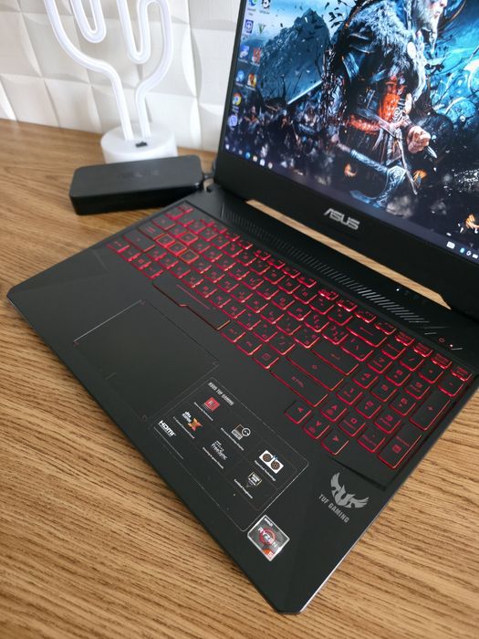 Игровой ноутбук ASUS TUF Gaming — Ryzen 5, 16GB, SSD, RX 4гб