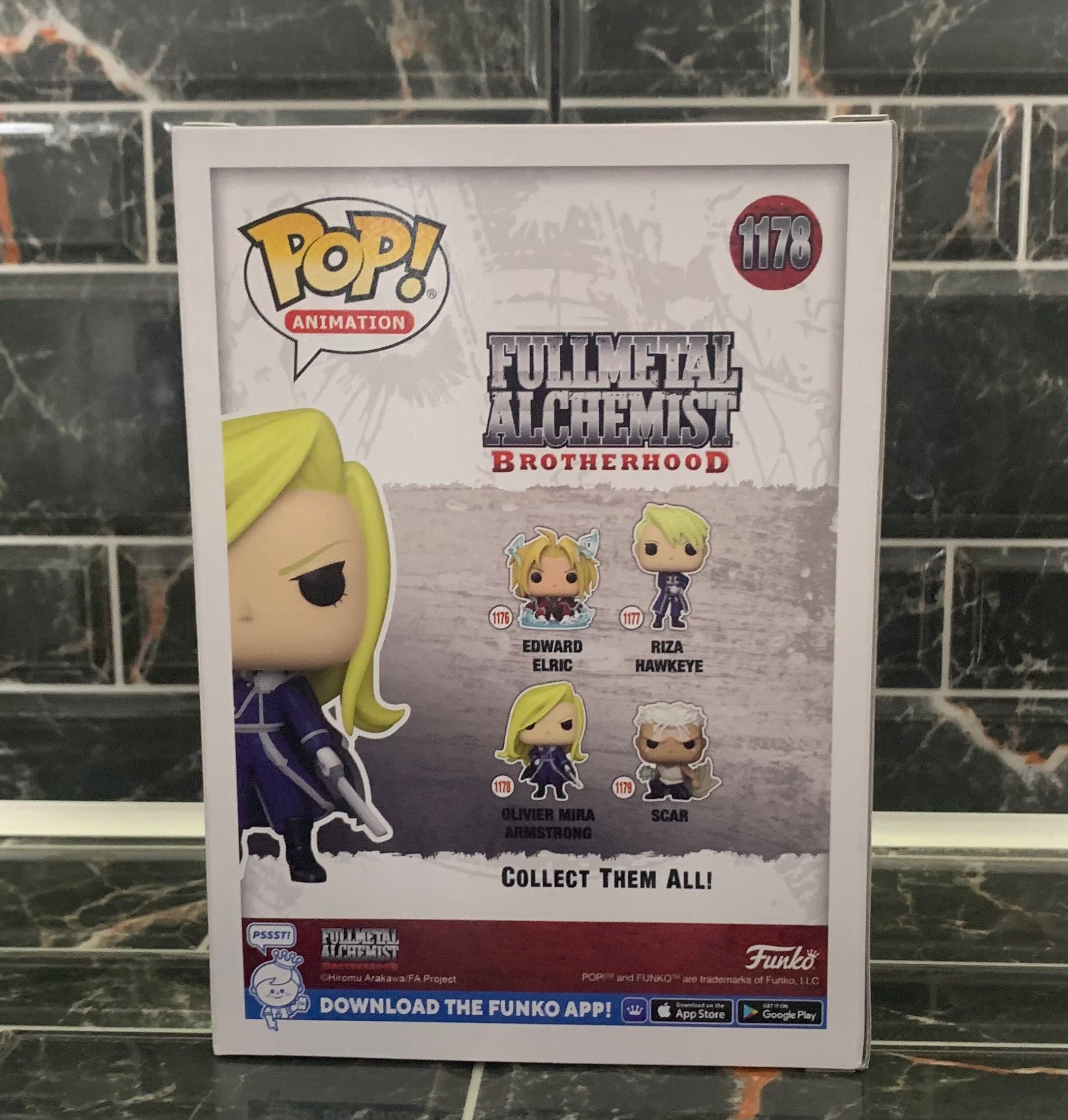 Сталевий Алхімік Funko Pop! Olivier Mira Armstrong